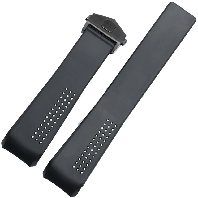 silicone Rubber Watchband 22mm sports watch strap 20mm waterproof soft Watch ban&hellip;