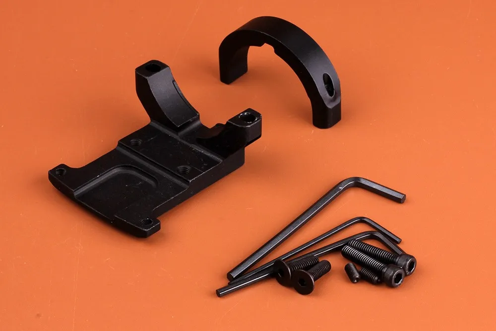 Hunting Accessories Tactical Ruggedized Miniature RMR Red Dot Reflex Sight Mount Base RM38 For Trijicon ACOG 3.5x 4x 5.5x Riflescopes 7