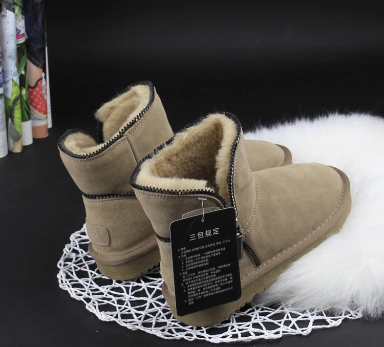Careaymade/женские низкие ботинки; Новинка года; зимние ботинки на толстой подошве; зимние ботинки из кашемира и хлопка; 5 цветов
