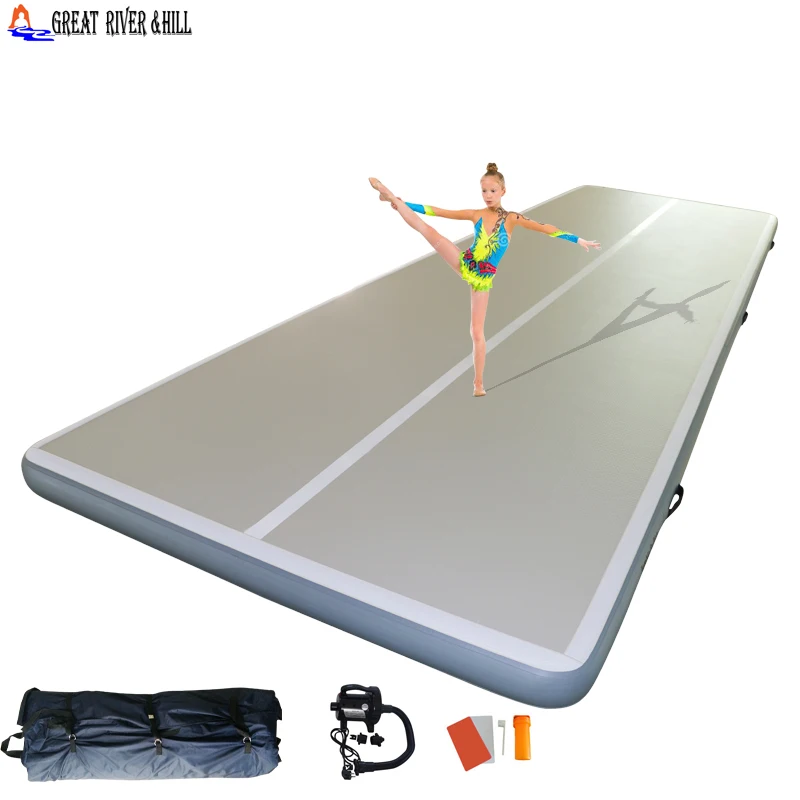 inflatable tumble track use for gymnastic sports training size 20ftx6