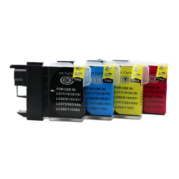 

Replacement Ink Cartridges LC11/16/38 LC 11 16 38 LC11 LC38 LC16 LC-11 LC-38 LC-16 For DCP- 165C DCP- 185C