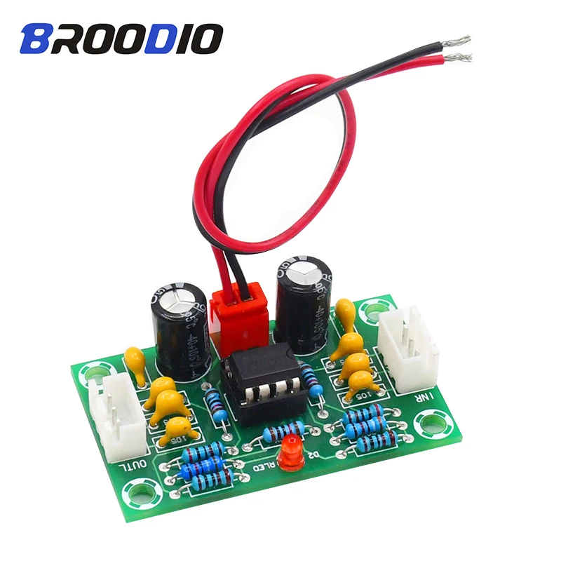 

NE5532 Operational Amplifier Module Dual Channel HIFI Preamplifier Signal Amplifiers Board Tone Plate 5 Times Wide Voltage Amp