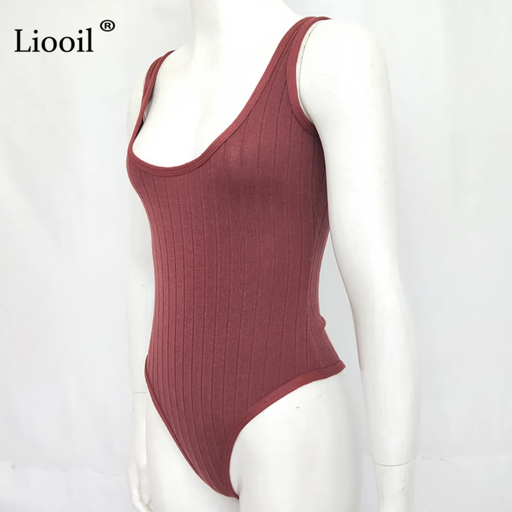 Liooil, черный, белый цвет, без бретелек, обтягивающее боди, для женщин, Сексуальная Клубная Мода, v-образный вырез, открытая спина, бодикон, вечерние, женские боди, комбинезоны