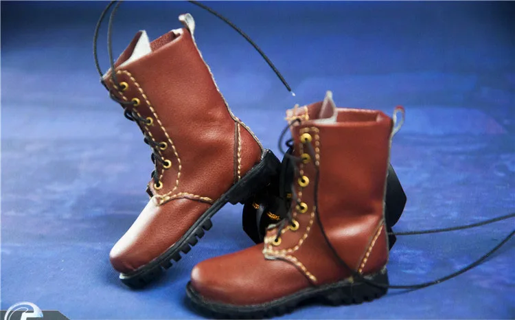 Модель 1/6 года; мужская обувь с фигурными фигурами; Военная обувь; Армейские Ботинки Martin; модель с твердой внутренней поверхностью; Высота стопы 12 дюймов; обувь с фигурными фигурами