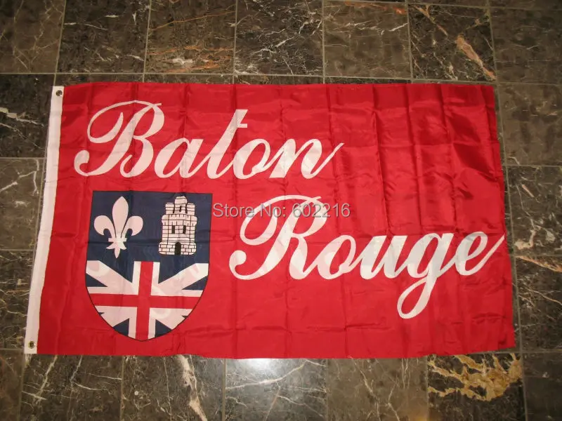 Baton Rouge Banner Flag 3FTX 5FTbanner flagflags flagsflag banner AliExpress