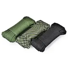 Паракорд парашютный шнур 30 м Mil Spec Открытый скалолазание кемпинг Универсальный нейлоновый шнур безопасности