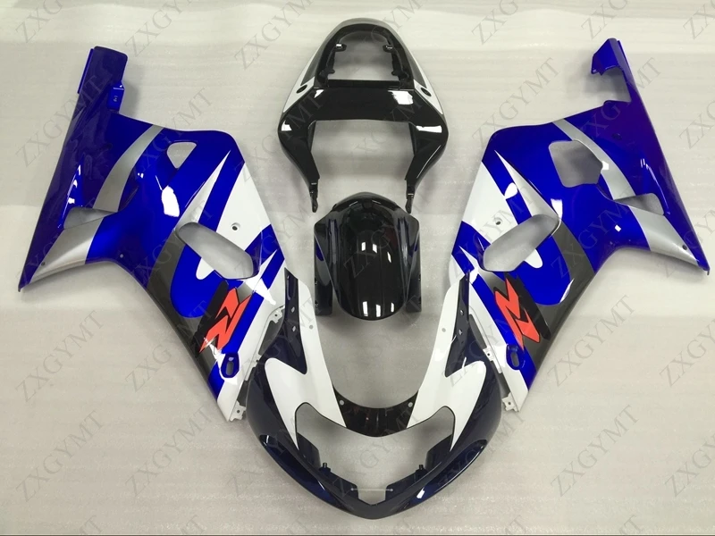 Корпус GSX R600 R750 R1000 2000 2003 K12 синий белый черный обтекатель GSXR 600 750 1000 2002 2000|Полные