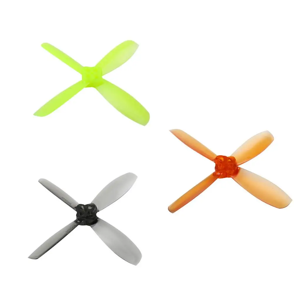 2 пары Gemfan RotorX 2535 5 дюйма 1 мм отверстие 4 лопастных пропеллера CW CCW для
