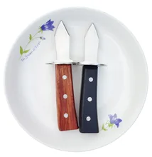 Professionals Wood-handle Oyster Shucking Knife, ice knife