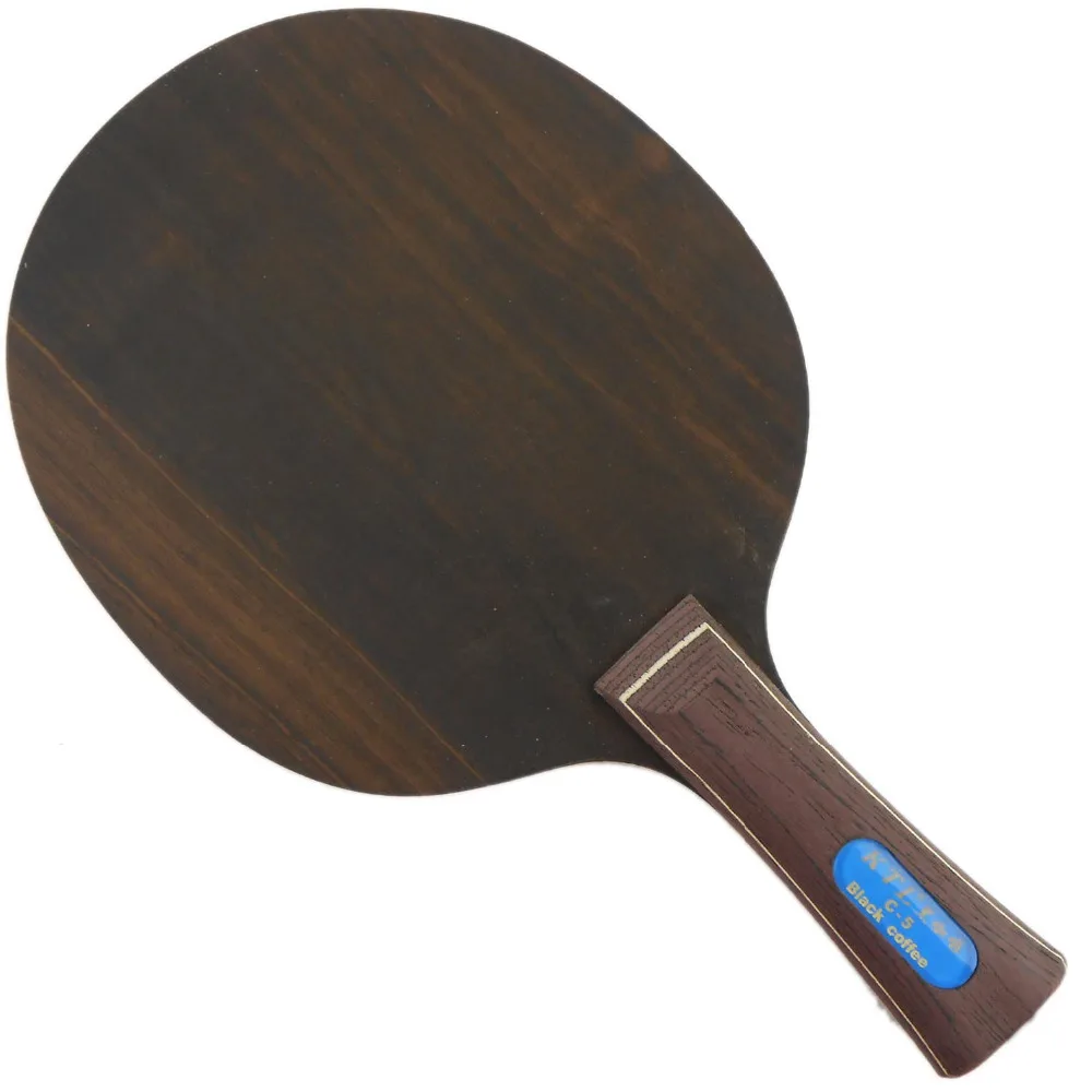 

KTL Ebony 5 Loop C-5 Black coffee Table Tennis / Ping Pong Blade, Shakehand