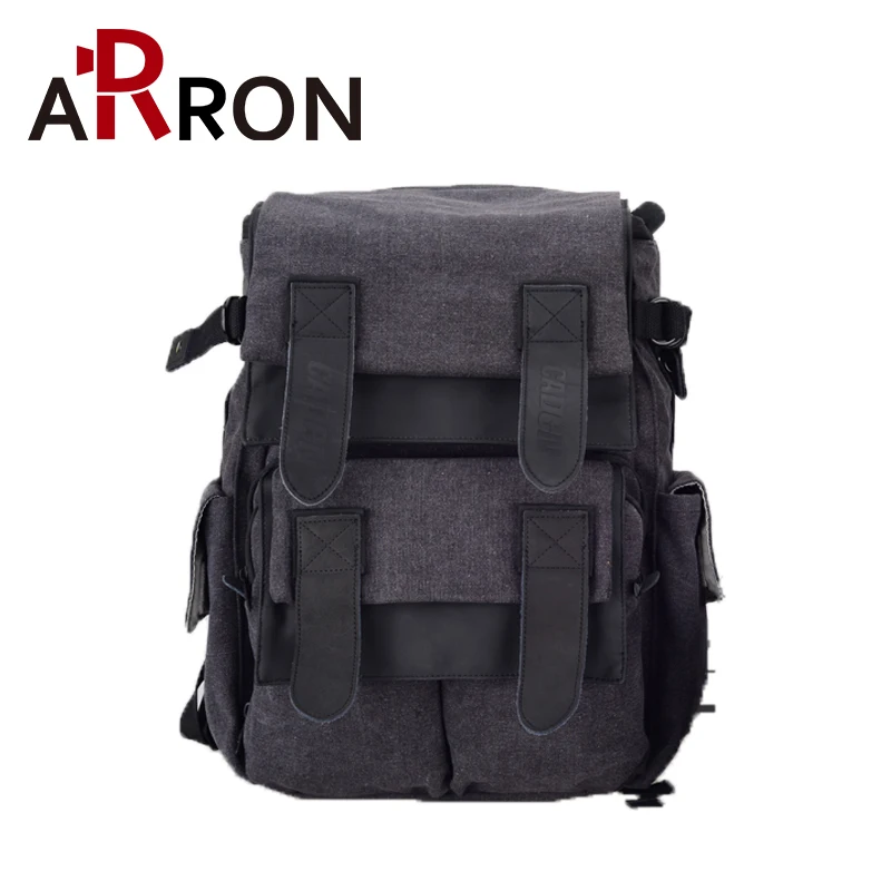 CADEN рюкзаки для фотокамеры, холщовые черные фото сумки, плечи, большая сумка для мужчин и женщин, короткий чехол для цифровой камеры для Canon Nikon