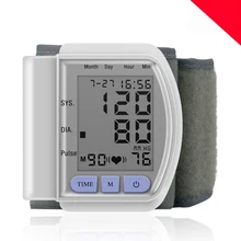 Wrist Meter Pulse Wrist Blood Pressure Monitor Sphygmomanometer Heart Beat Rate Pulse Meter Automatic Medical Home Health Care automatic digital wrist cuff blood pressure monitor arm meter pulse sphygmomanometer heart beat meter lcd display convenient