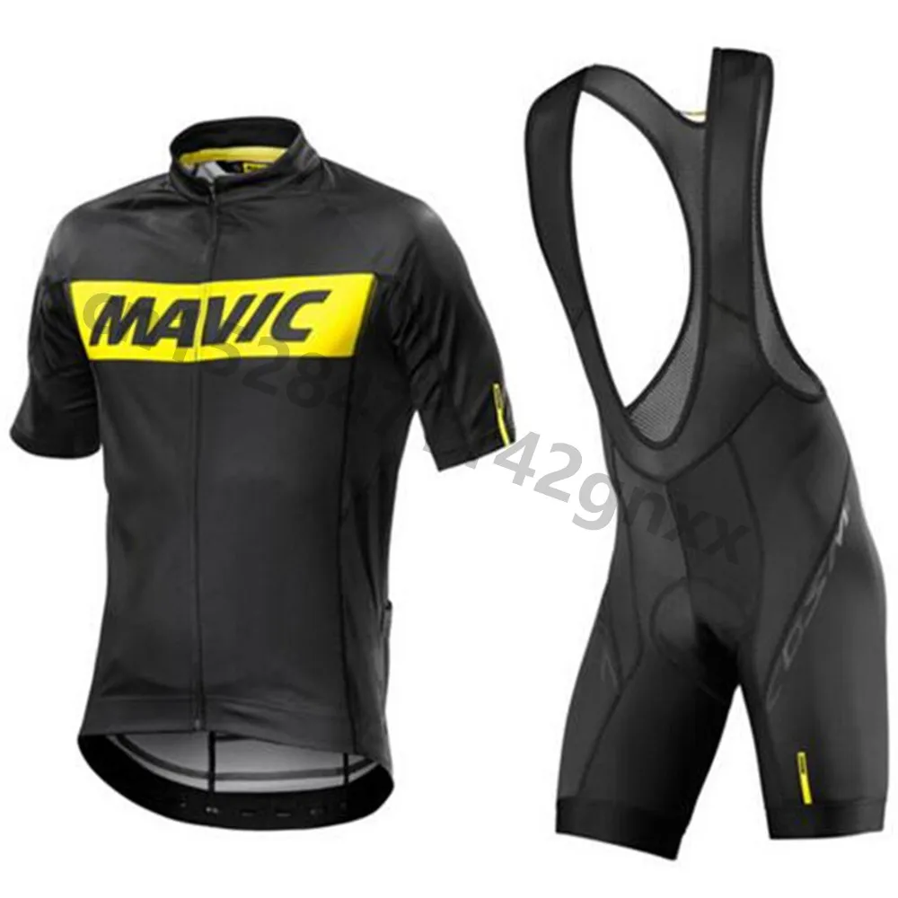 Mavic Новый Велоспорт Джерси 2019 Pro Team летний мужской комплект для велоспорта гоночная одежда для велопрогулок, Дышащая MTB велосипедная одежда