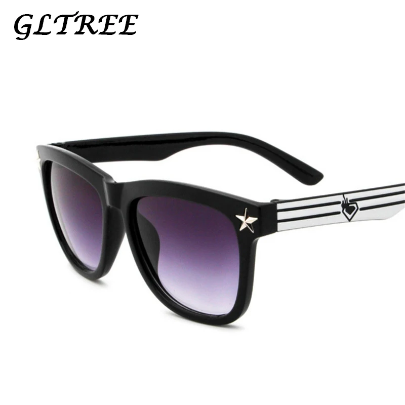 

GLTREE 2019 Classic Square Oversized Women Sunglasses Fashion Brand Designer Men Sun Glasses Female Pentagram Frame UV400 G181