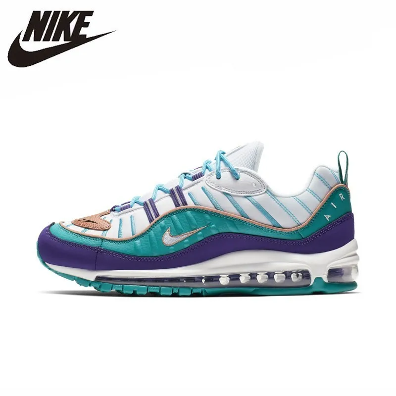 NIKE Air Max 98 оригинальные мужские кроссовки дышащие легкие спортивные #640744/AH6799 |