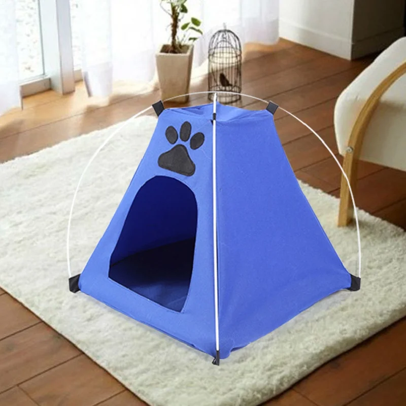New Summer Hot Selling Dog Tent Bed House With Mat Small Medium Four