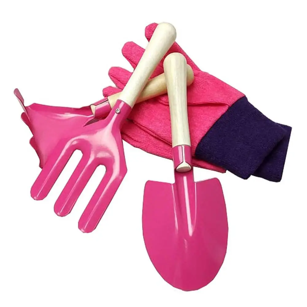 

6Pcs/Set Kids Garden Gloves Water Sprayer Bag Rake Home Gardening Beach Tool Toy