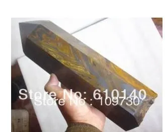 

free shipping 00253 NATURAL TIGER IRON EYE QUARTZ CRYSTAL POINT HEALING