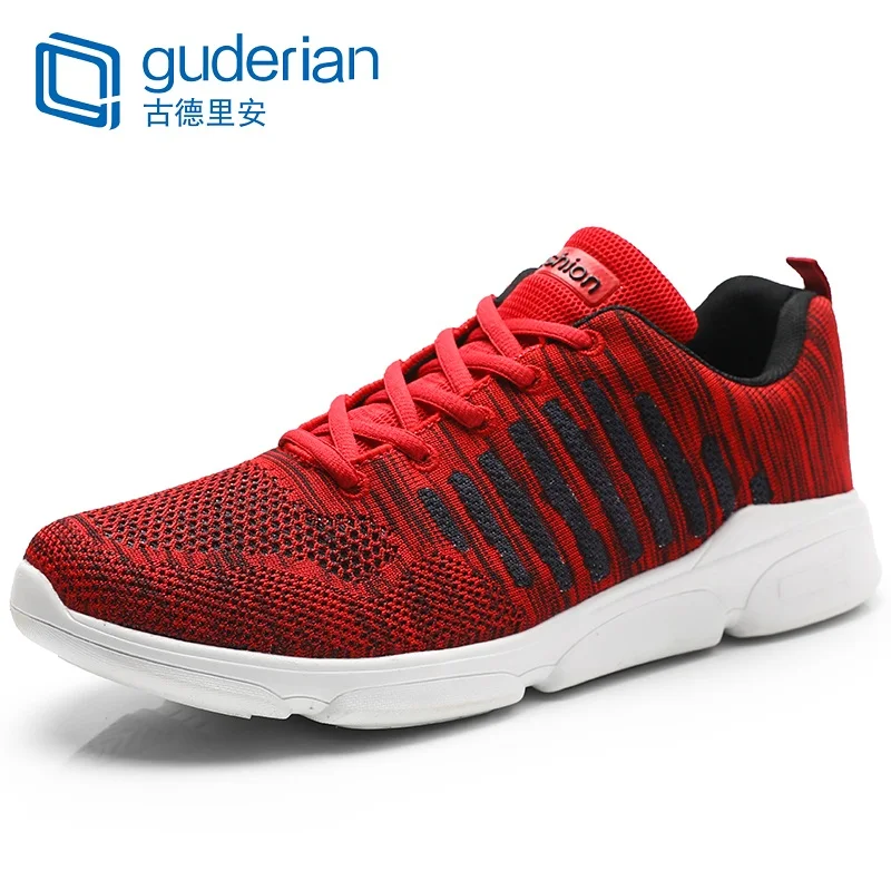 

GUDERIAN 2019 New Summer Spring Breathable Mesh Casual Shoes Men Lace-Up Lightweight Sneakers For Men Zapatillas Casual Hombre