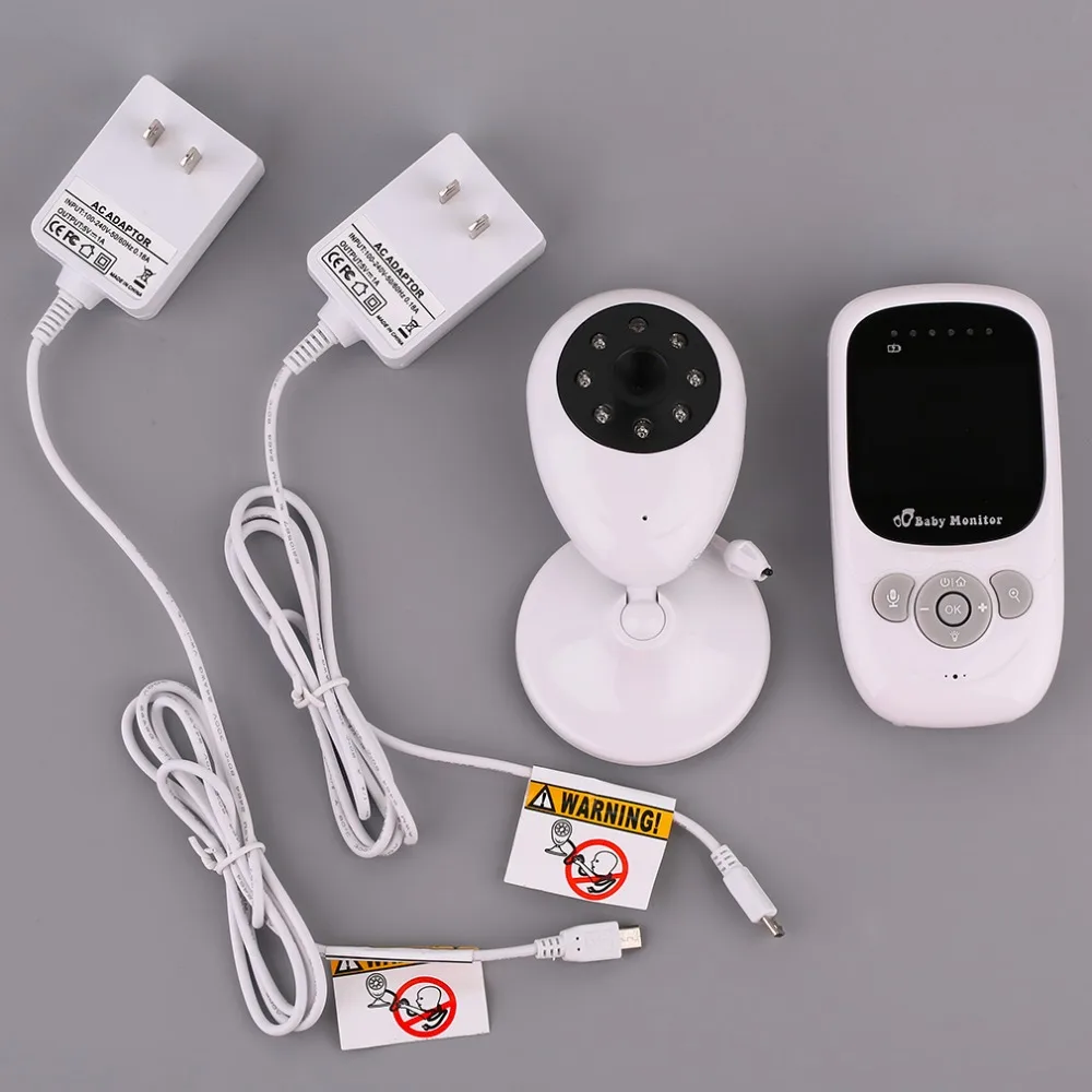 

Infant Safety Protection Device Baby Monitor Security Camera 2.4GHz Wireless Digital LCD Color Melody 2X Safety Network Indoor