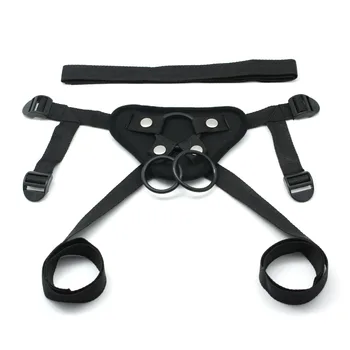 SMSPADE Neoprene Strap On Harness Dildo Toys Ultra Adjustable Lesbian Strap On Dildo Couples Sex Toys Sex Toys for Men Bdsm Game 4