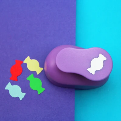 

2-2.5cm candy shape EVA foam craft punch paper punch cutter for greeting card handmade ,Scrapbook diy puncher free shipping