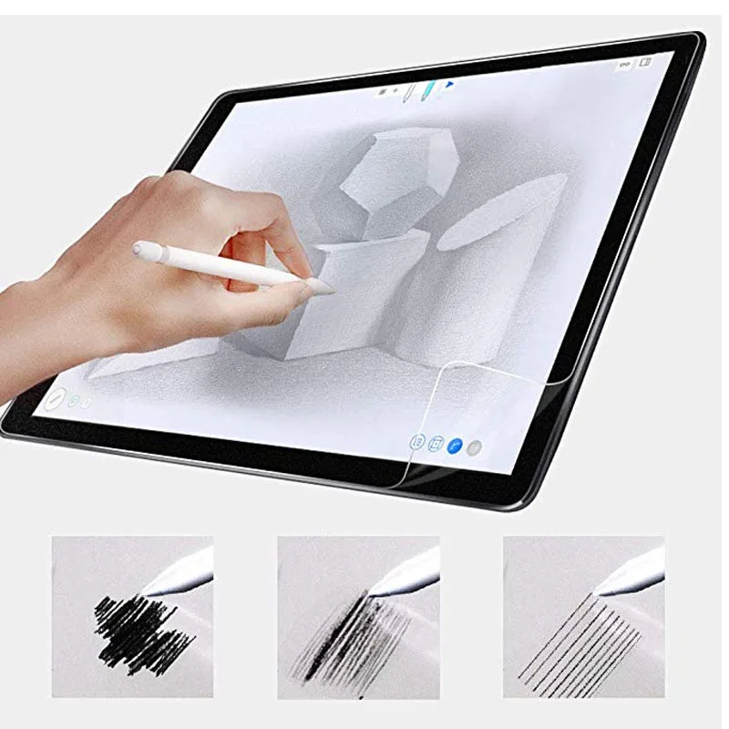 

Screen film like Paper for ipad Screen Protector Matte PET Film for Drawing Anti-Glare and Paper Texture Screen Protector