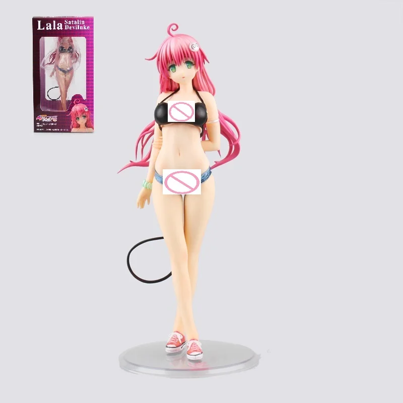 Японское аниме Alter To Love ru Lala Satalin Deviluke купальник версия пикантная фигурка из ПВХ игрушка кукла новая сексуальная lala фигурка абсолютно новая