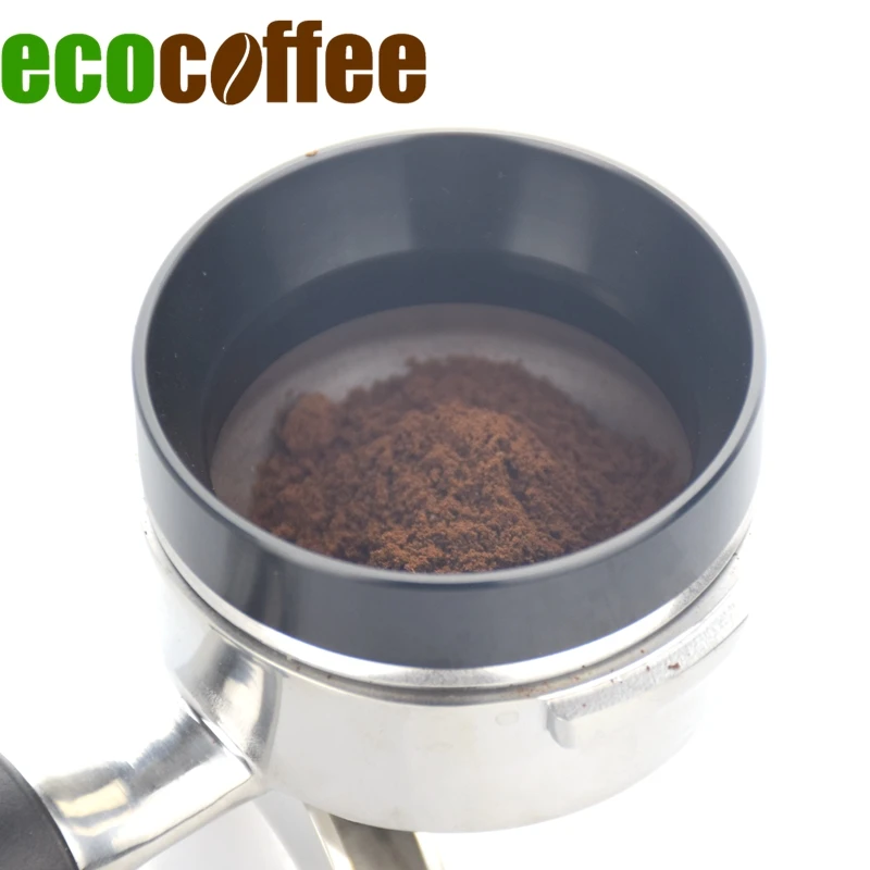 

1pc New Arrival Intelligent Dosing Ring for Brewing bowl Coffee powder for espresso barista tool 58MM Profilter