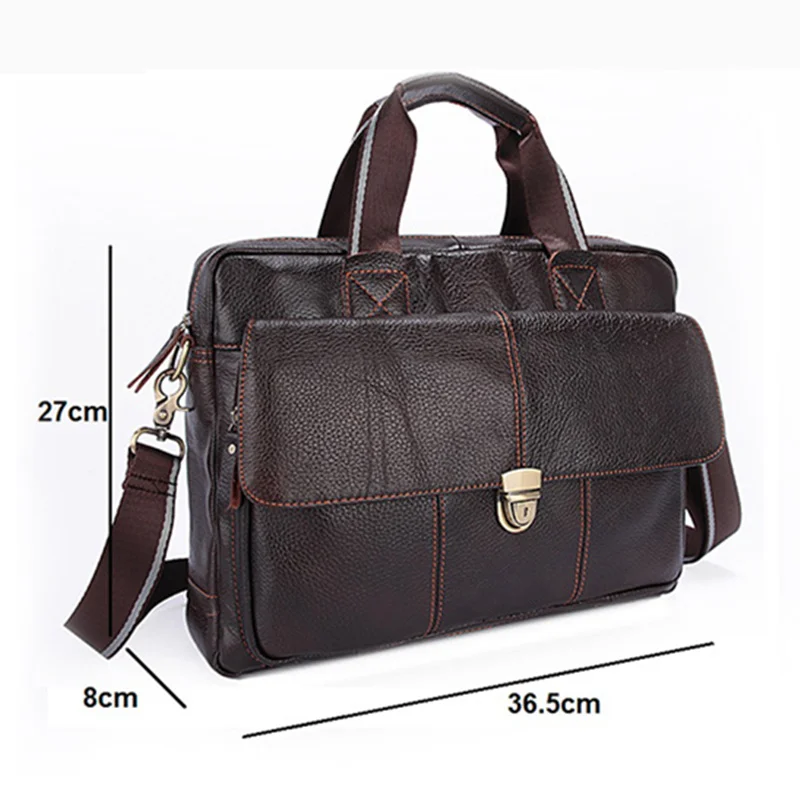 الرجال حقيبة الكتف رسول Crossbody حقيبة الأزياء سفر الأعمال كمبيوتر محمول الجلود عارضة رجل أكياس مكتب قدرة كبيرة هدية