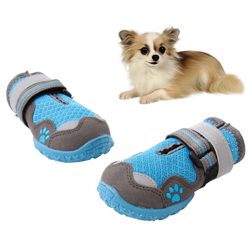 Hot Sale 4pcs Comfortable Pet Cat Dog Shoes Waterproof Pet Shoes