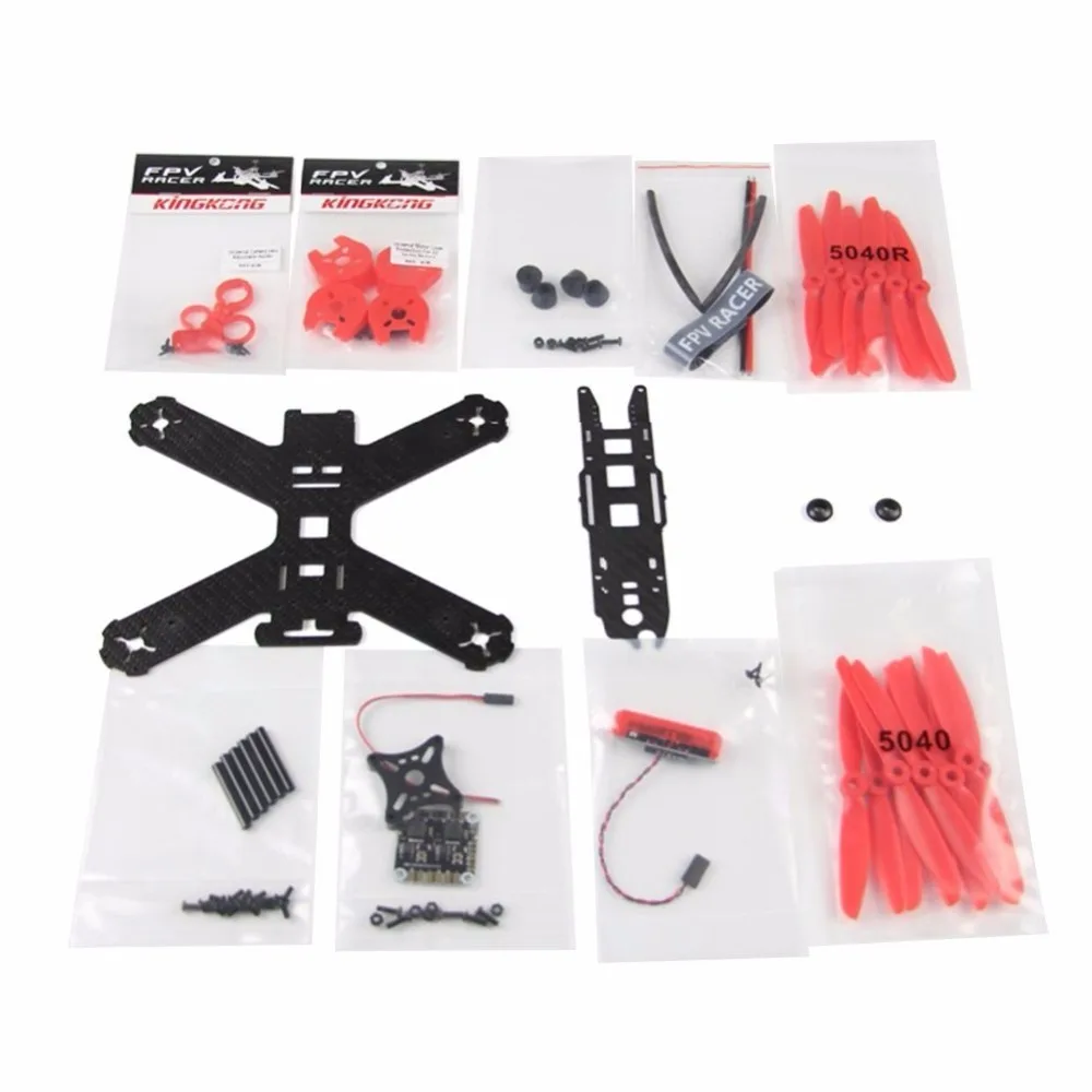 

JMT 210 / 210GT KIT RC Racing Drone 210MM Carbon Fiber Frame High Strength Quadcopter Aircraft Green Red Options F19953/7