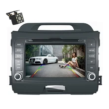 2 Din Car Radio DVD GPS Player For KIA sportage 2007 2008 2009 2010 2011 2012 2013 2014 2015 Auto Multimedia Navigation Stereo