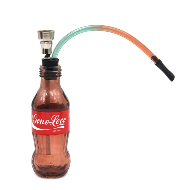 Buy Bottle Shape Water Pipe Metal Smoking