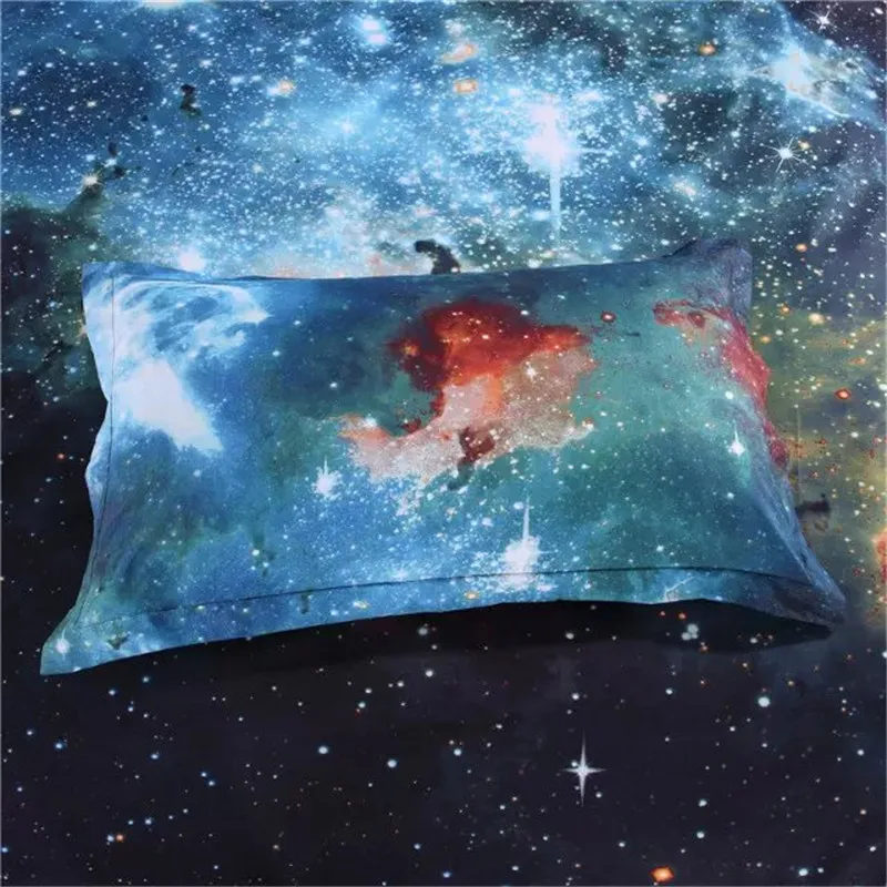 Solstice домашний текстиль галактика Вселенная космическое пространство тематические 2шт/3 шт/4 шт покрывало постельное белье простыня пододеяльник набор наволочка