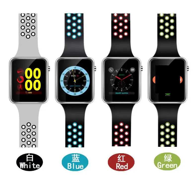 10 шт Bluetooth Смарт часы M3 с камерой Facebook Whatsapp Twitter Синхронизация SMS Smartwatch поддержка SIM