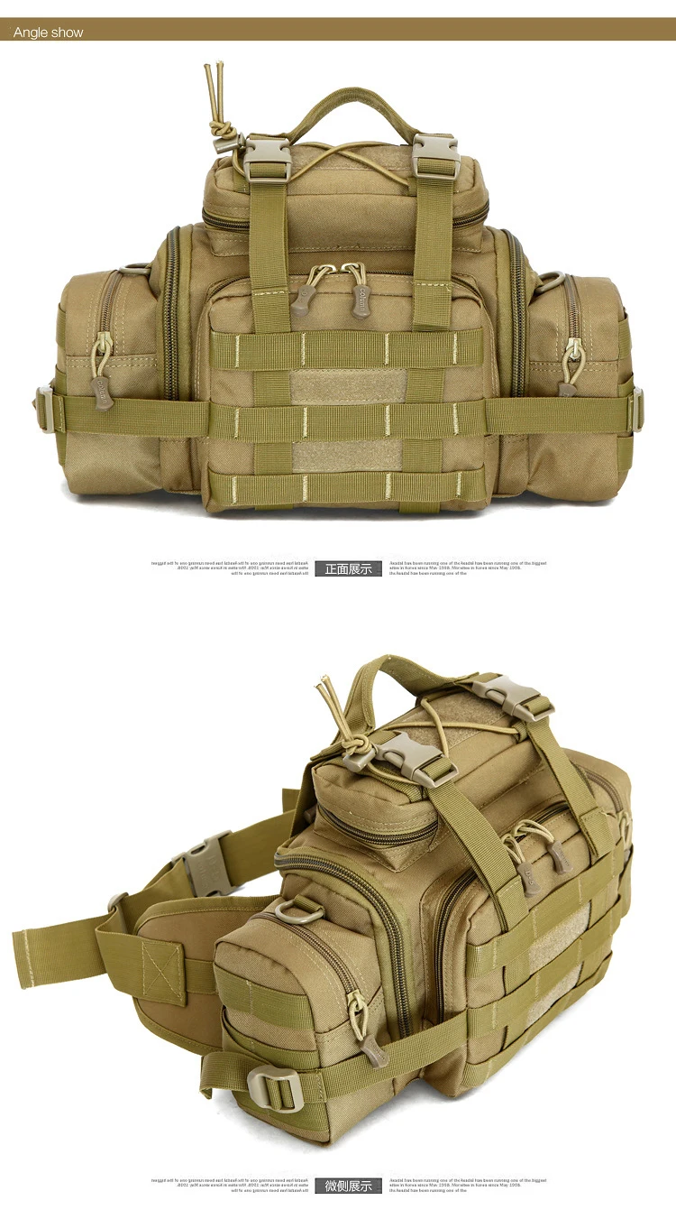 Тактический рюкзак, военный армейский рюкзак, сумка для улицы, сумка-почтальон для фотоаппарата, путешествий, велоспорта, кемпинга, походов, походов, поясная сумка