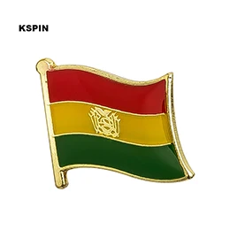 Различные Natinal нагрудные булавки флаг нагрудные булавки значок с флагом страны флаг значок брошь - Окраска металла: KS0040