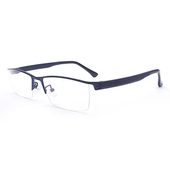 

Handoer 1089 Optical Glasses Frame for Men and Women Browline Eyewear Half Rimless Spectacles Glasses Optical Prescription Frame