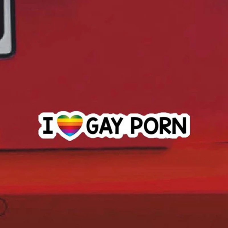 ЛГБТ, гей-Прайд, Радужное сердце, наклейка/наклейка для вашего автомобиля, индивидуальный дизайн, украшение