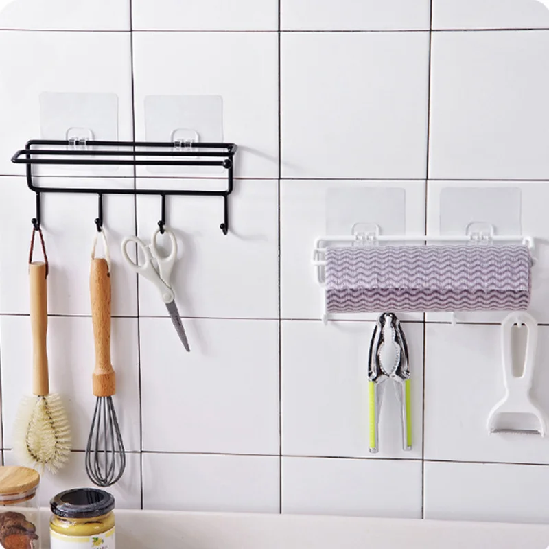 Полезный органайзер для полки фотообои ванной комнаты держатель рулона бумаги