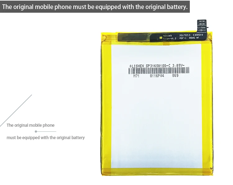 ASUS Original C11P1618 3150mAh New Battery For Asus ZenFone 4 Z01KD ZE554KL phone high quality battery+tracking number