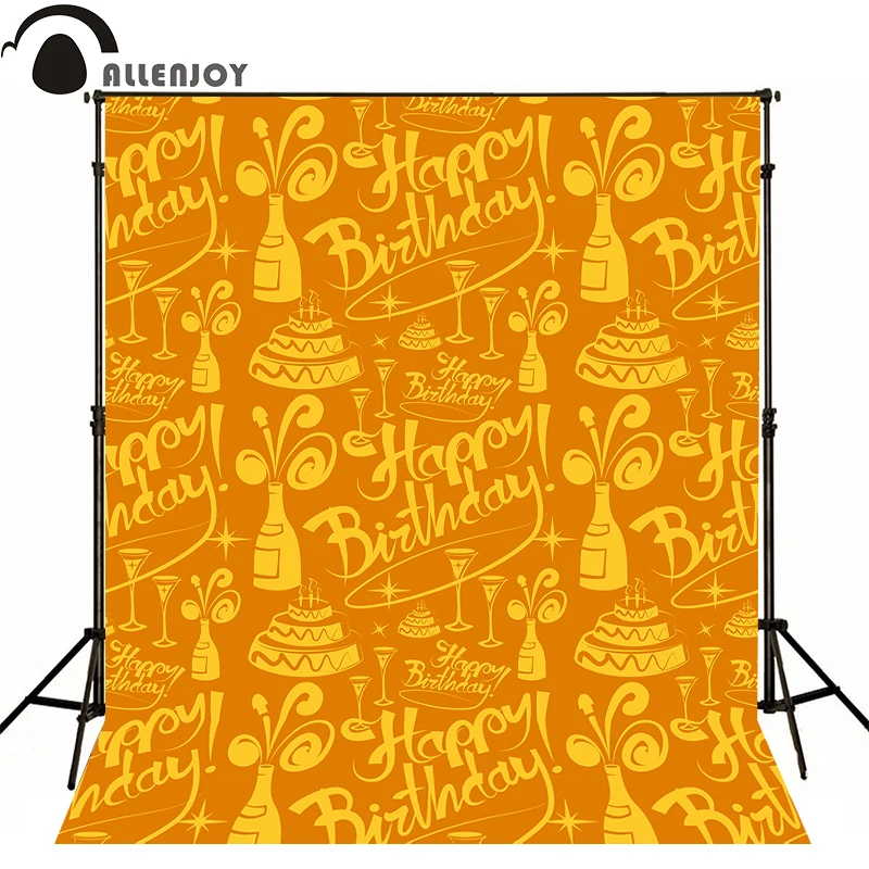 

Allenjoy Professional photography background Birthday brown cake stars newborn baby shower high quality interesting backdrops