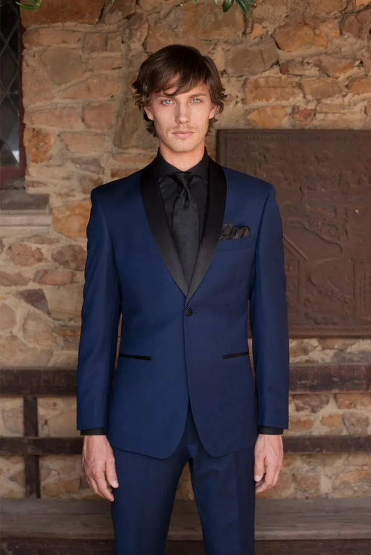 New-fashion-Navy-Dinner-Jacket-Shawl-Lapel-Groom-Tuxedo-Wedding-Suits-For-Men-2-pieces-Suits