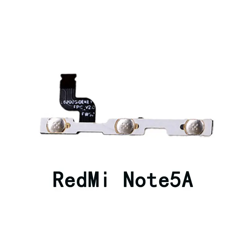 AAA Качество телефона Flex для Xiaomi Redmi 5 note note5 note 5A включение/выключение питания+ кнопка увеличения/уменьшения громкости гибкий кабель, сменные детали