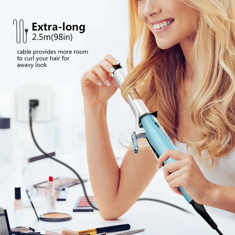 

DIDIHOU Liquid Crystal Displa Hair Curler Ceramic Multi-size Roller Electric Curling Iron Hair Styler Machine EU UK US Plug