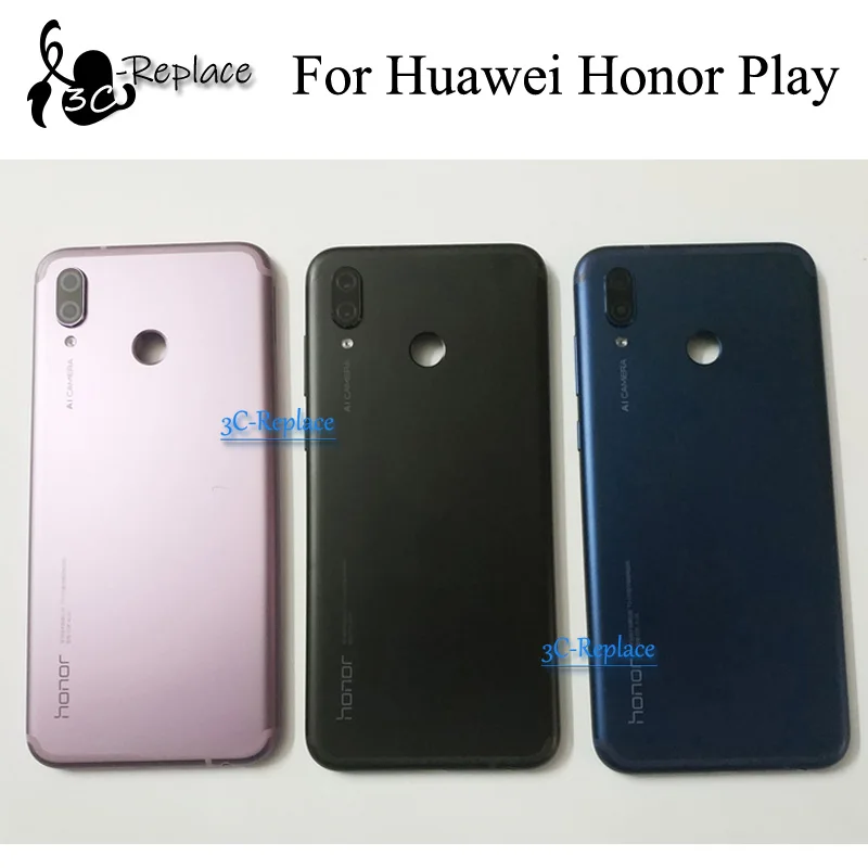 Синий/черный/фиолетовый 6 3 дюйма для Huawei Honor Play COR AL00 AL10 TL10 задняя крышка