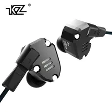 D’origine KZ ZS6 2DD + 2BA Hybride Dans L’oreille Écouteurs HIFI DJ Monito de Course Sport Écouteurs Boules Quies Casque Intra-auriculaires Deux couleurs