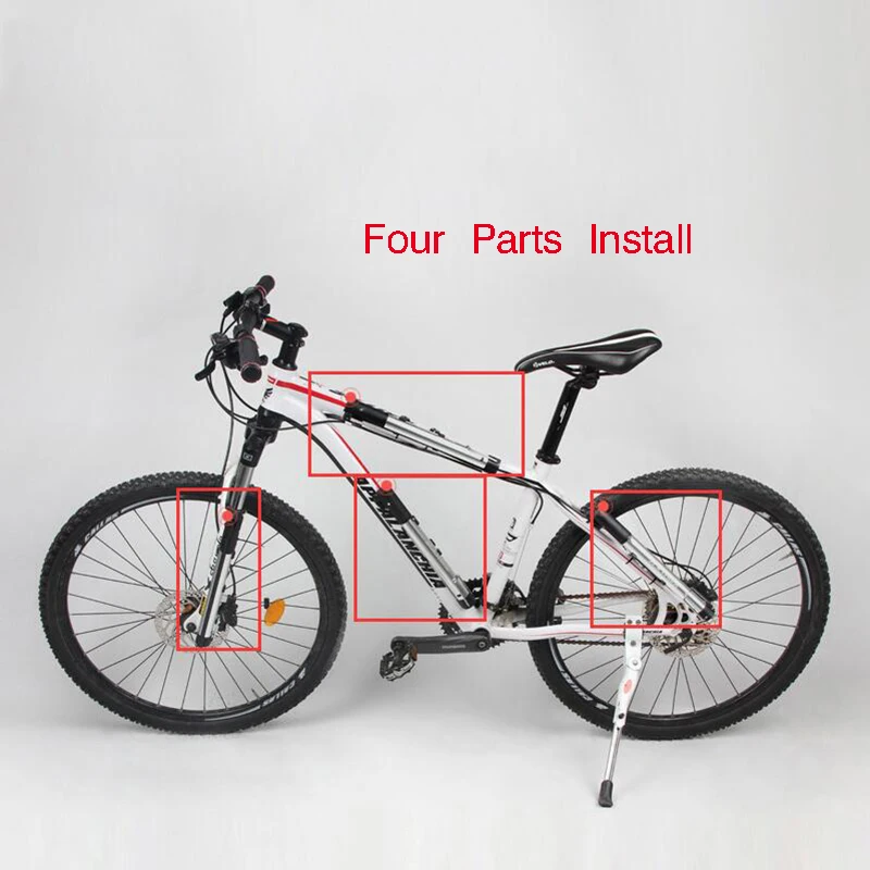 Портативный мини велосипедный насос алюминиевый сплав MTB дорожный горный велосипед шиномонтажный велосипедный воздушный насос манометр