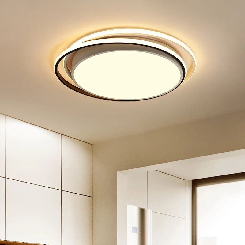 

Modern LED Round Ceiling Lights For Living Room Bedroom Dining Room Acrylic Indoor Home Lighting Fixture Plafonnier Ceiling Lamp